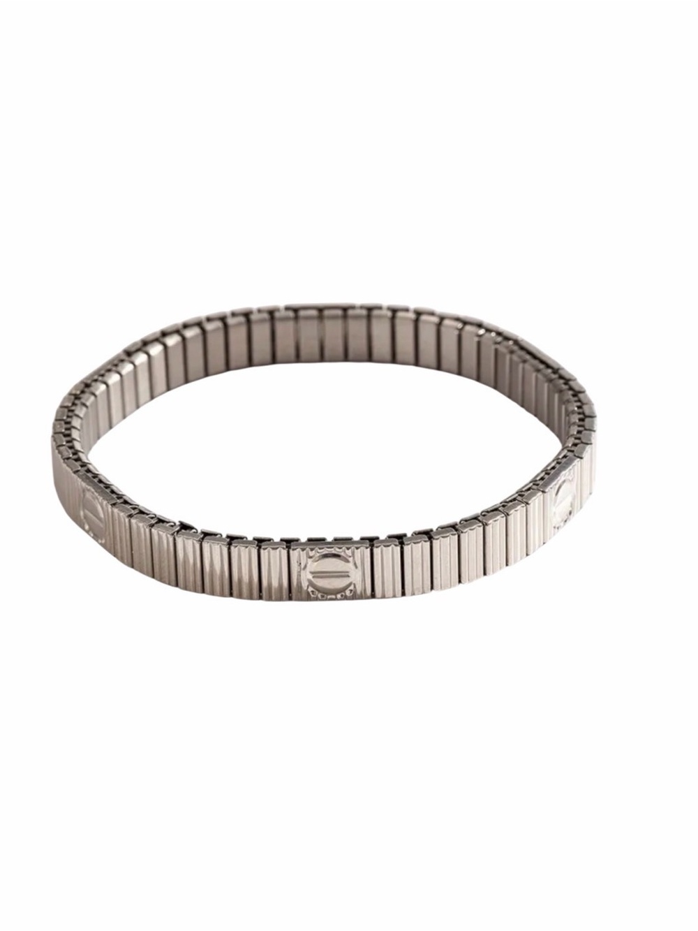 Screw Style Stretchy Bracelet NWT Gold Plated